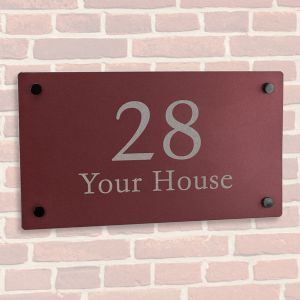 Engraved Metal Signs for the Home