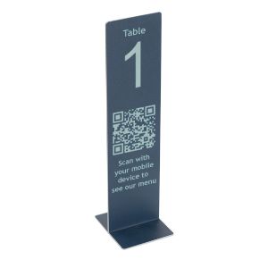 Engraved Metal Table Stands