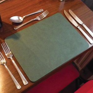 Faux Leather Tablemats & Coasters