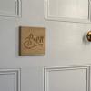 Personalised Bedroom Door Signs | Engraved Name Sign | Custom Door Sign