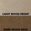 Light Front / Dark Back