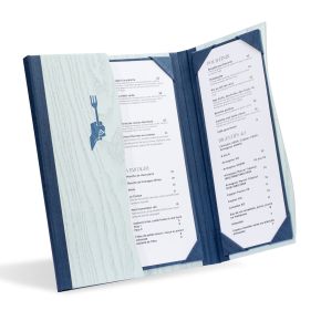 Woodpecker Gatefold Menu