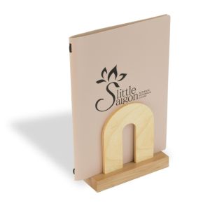 Wood Menu Holders