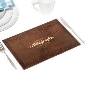 Vintage Wooden Placemat