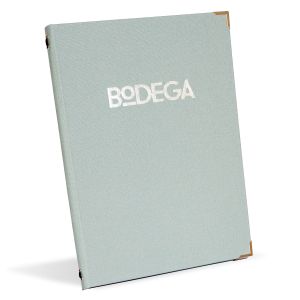 Buckley Buckram style customisable menu covers & holders from Menushop.